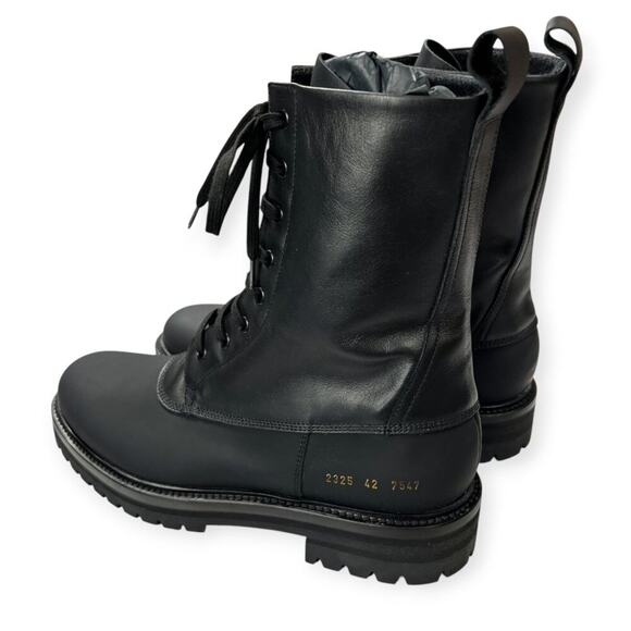 Common Projects Technical Leather Boot Black EU 42 2325 MADE IN ITALY NWT main image 7